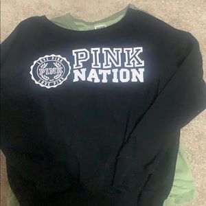 Pink nation sweatshirt